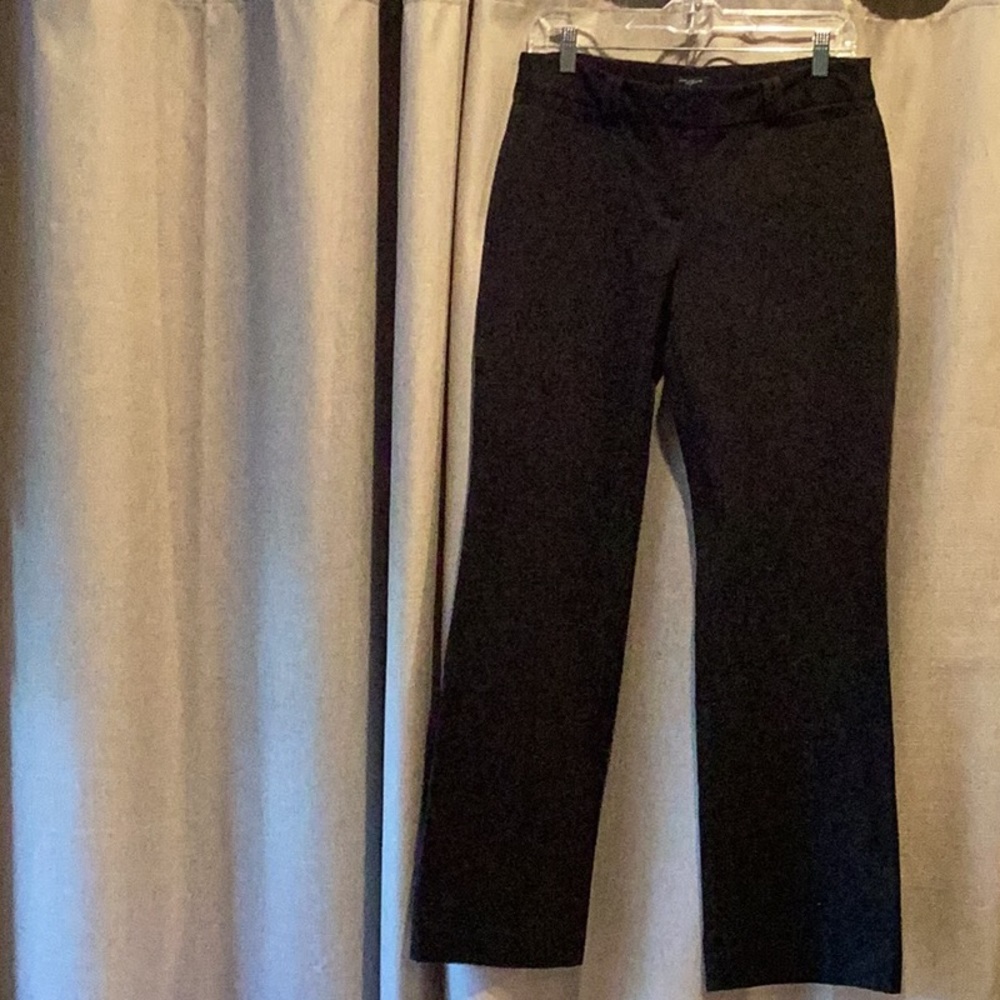 Ann Taylor Signature Wide Leg Black Pants, size 4.